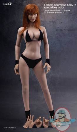 1/6 Scale Large Breast Seamless Body Specialty Col Phicen pllb2012-11