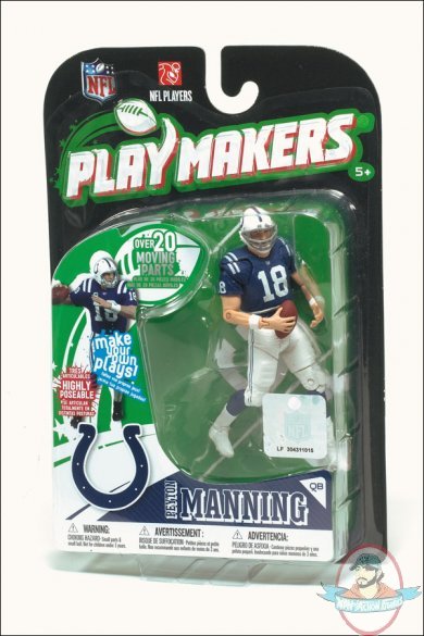 McFarlanes NFL Playmakers 4" Series 1 Peyton Manning Figure