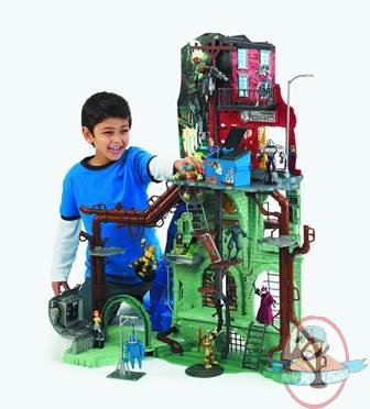 Teenage Mutant Ninja Turtles Super Sewer Lair Playset Playmates