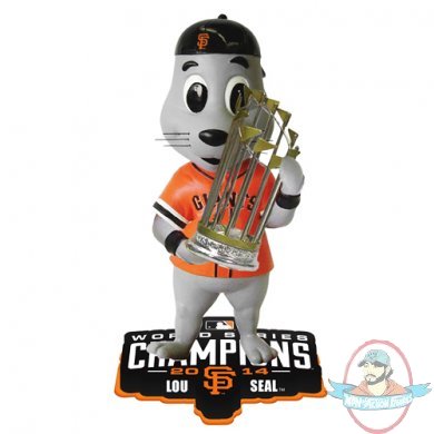 MLB San Francisco Giants Lou Seal Mascot 2014 World Series Bobblehead