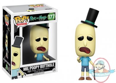 Pop Animation! Rick and Morty: Mr.Poopy Butthole #177 Funko