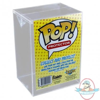Hard Acrylic Premium Box Funko Pop Protector Ikon Collectibles