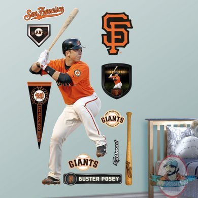 Fathead Fat Head Buster Posey - No. 28 San Francisco Giants