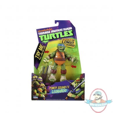Teenage Mutant Ninja Turtle Dlx Power Sound Leonardo Figure