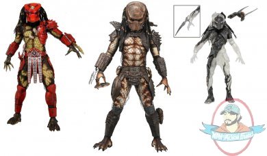 Predators Series 7 Set of 3 Action Figure by NECA