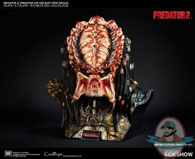 Predator 2 Life-Size Bust by CoolProps