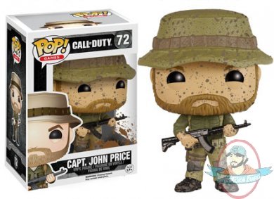 Pop! Games Call of Duty Captain John Price Vinyl Figure #72 Funko