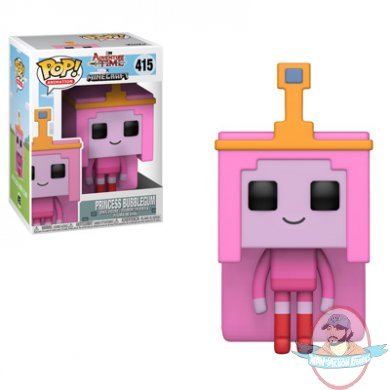 Pop! TV Adventure Time Minecraft Series 1 Princess Bubblegum#415 Funko