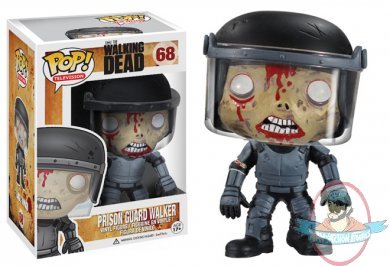 The Walking Dead Series 3 Prison Guard Zombie Pop! Figure by Funko