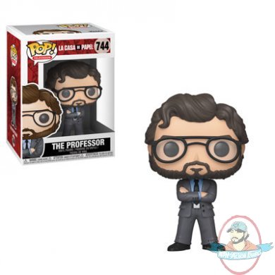 Pop! Television Money Heist The Professor #744 Vinyl Figure Funko
