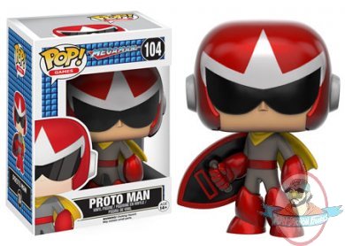 Pop! Games Mega Man :Proto Man #104 Vinyl Figure by Funko