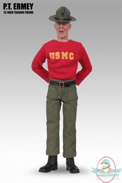 PT R. Lee Ermey 12" inch talking figure by Sideshow Collectibles