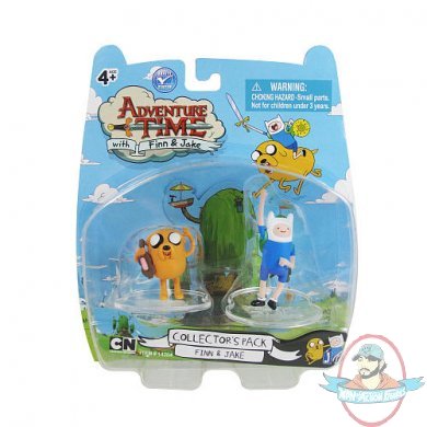 Adventure Time 2 inch Action Figures Finn and Jake by Jazwares