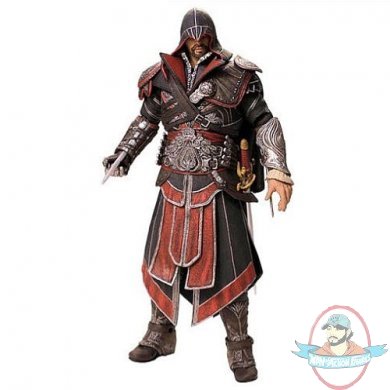 Assassin's Creed 7 inch Figure Hooded Ezio in Ebony Costume by Neca