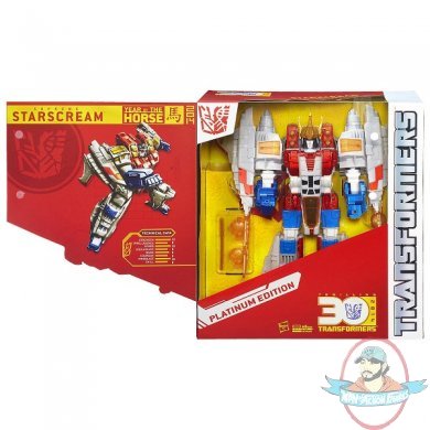 Transformers Platinum Edition Supreme Starscream Figure by Hasbro