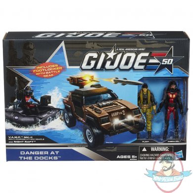 SDCC 2014 G.I. Joe Danger at the Docks Set Hasbro