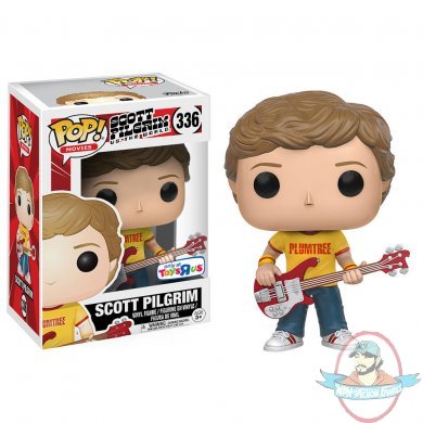 SDCC 2017 Pop! Scott Pilgrim: Scott Pilgrim Plumtree Tee #336 Funko