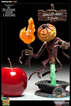 Pumpkin King Nightmare Before Christmas Mini-Bust by Enesco