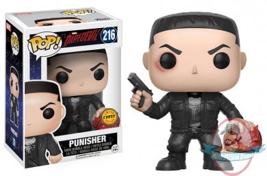 Pop! Marvel Daredevil TV: Punisher Chase #216 Vinyl Figure Funko