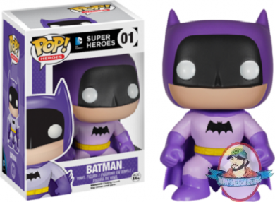 Dc Batman 75th Anniversary Purple Rainbow Batman Pop! Figure Funko