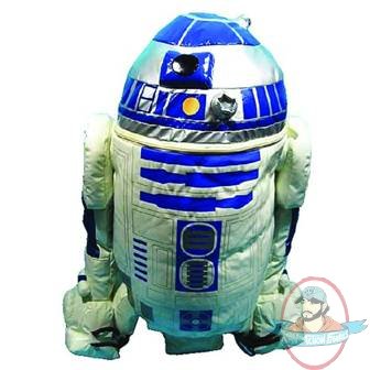 Star Wars R2d2 Backpack Back Pack Buddy Plush 24"R2-D2