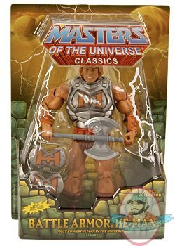 Masters Of The Universe Classics Battle Armor He-Man Figure Mattel F