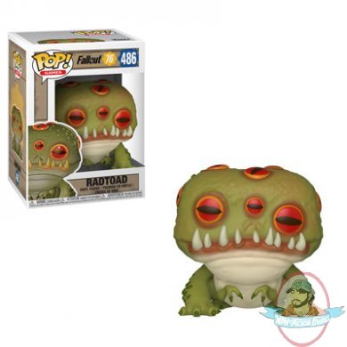 Pop! Games: Fallout 76 Radtoad #486 Vinyl Figure Funko