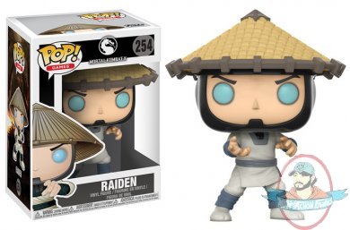 Pop! Games Mortal Kombat Raiden #254 Vinyl Figure Funko
