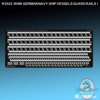 1/350 WWII German Navy Ship Vessel Guard Rail I