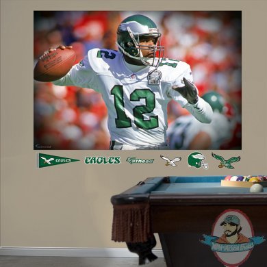 Randall Cunningham In Your Face Mural Philadelphia Eagles NFL