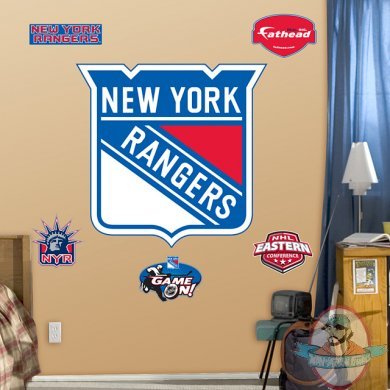 Fathead New York Rangers Logo NHL Fathead New York Rangers Logo NHL