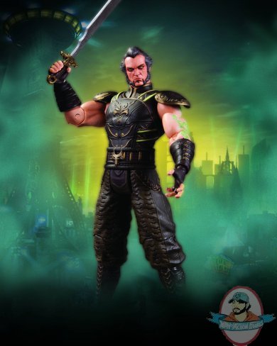 Batman Arkham City Series 3 Ra's al Ghul 7in Action Figure DC Direct Toys knight