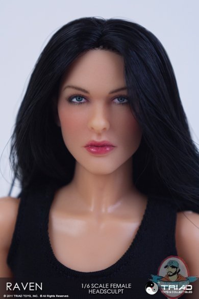 Raven 1/6 Scale Female Headsculpt Set by Triad Toys