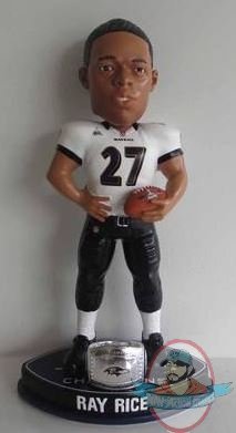 NFL Ray Rice Baltimore Ravens Super Bowl XLVII Champ Bobble Head 