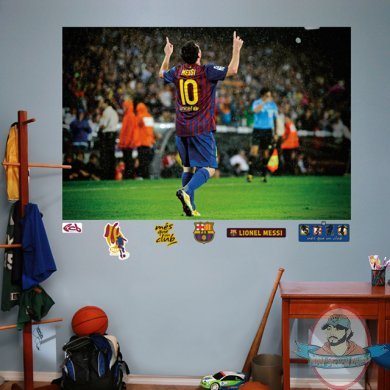 Fathead Lionel Messi Mural FC Barcelona Soccer