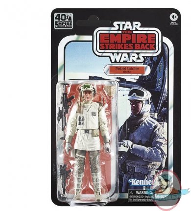 Star Wars Black Episode 5 40Th Anniversary Hoth Rebel Soldier Hasbro 