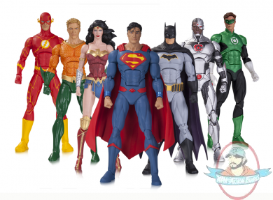 DC Icons Rebirth Justice League of America Seven Pack Dc Collectibles