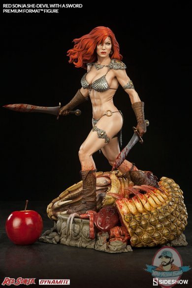 Red Sonja She-Devil with a Sword Premium Format Figure Sideshow 