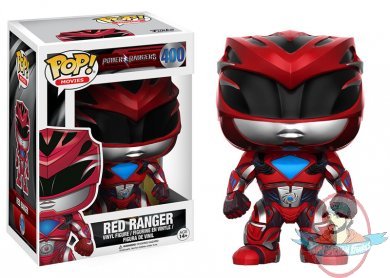 POP! Movies Power Rangers Red Ranger #400 Vinyl Figure Funko