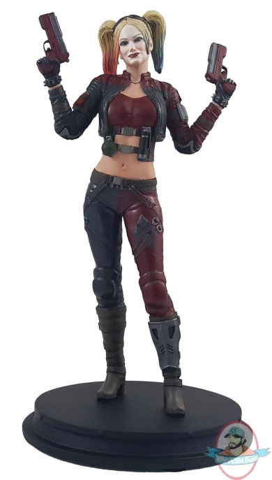 DC Injustice Harley Quinn Red Costume PX Statue Icon Heroes