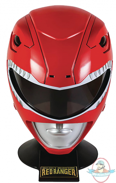 1/4 Scale Mighty Morphin Power Ranger Legacy Red Helmet Bandai