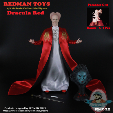 1/6 Scale Dracula Red Collectible Figure RM 032 Redman
