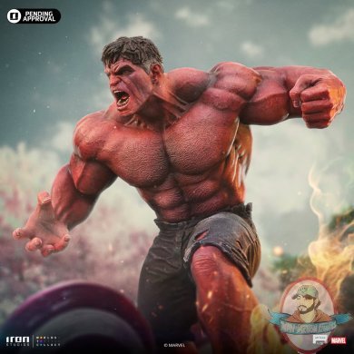 1:10 Marvel Captain America Brave New World Red Hulk Statue Iron Studios 914210