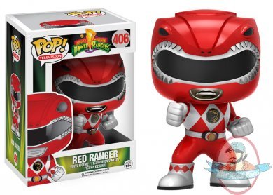 POP! TV Mighty Morphin' Power Rangers Red Ranger #406 Figure Funko