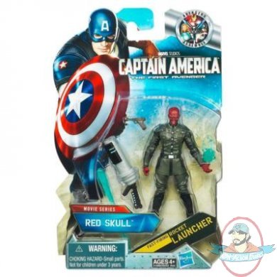 Captain America The First Avenger Series Red Skull 3.75" by Hasbro Captain America The First Avenger Series Red Skull 3.75" by Hasbro