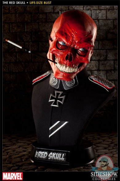 The Avengers Red Skull Life-Size Bust by Sideshow Collectibles