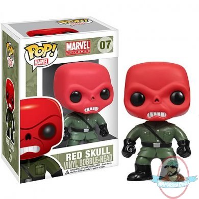 Marvel Red Skull POP! Vinyl Bobble Head by Funko