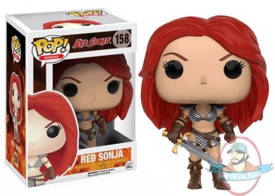 Pop! Heroes: Red Sonja #158 Action Figure by Funko