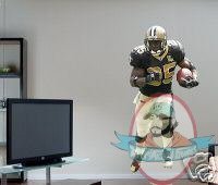 Fathead Reggie Bush New Orleans Saints NFL