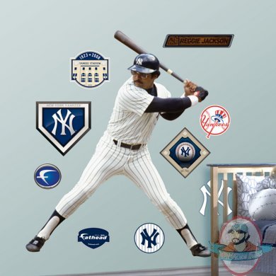 Fathead Fat head  Reggie Jackson New York Yankees